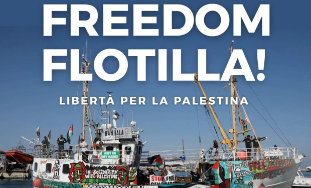 sosteniamo la Sumud Flottilia